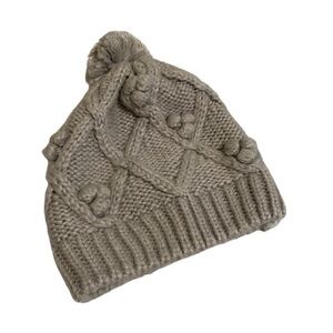 Knit Beanie with Pom